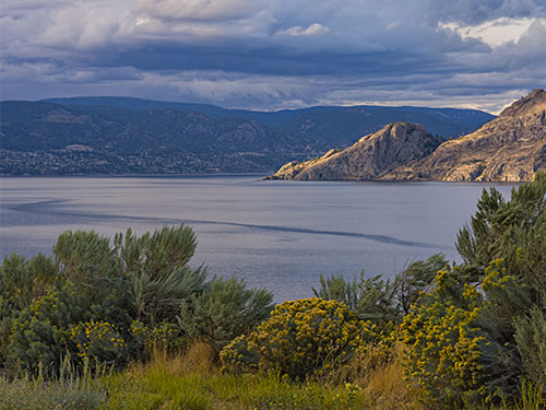Are there any unexplained lake creatures lurking below the waters of Lake Okanagan? 